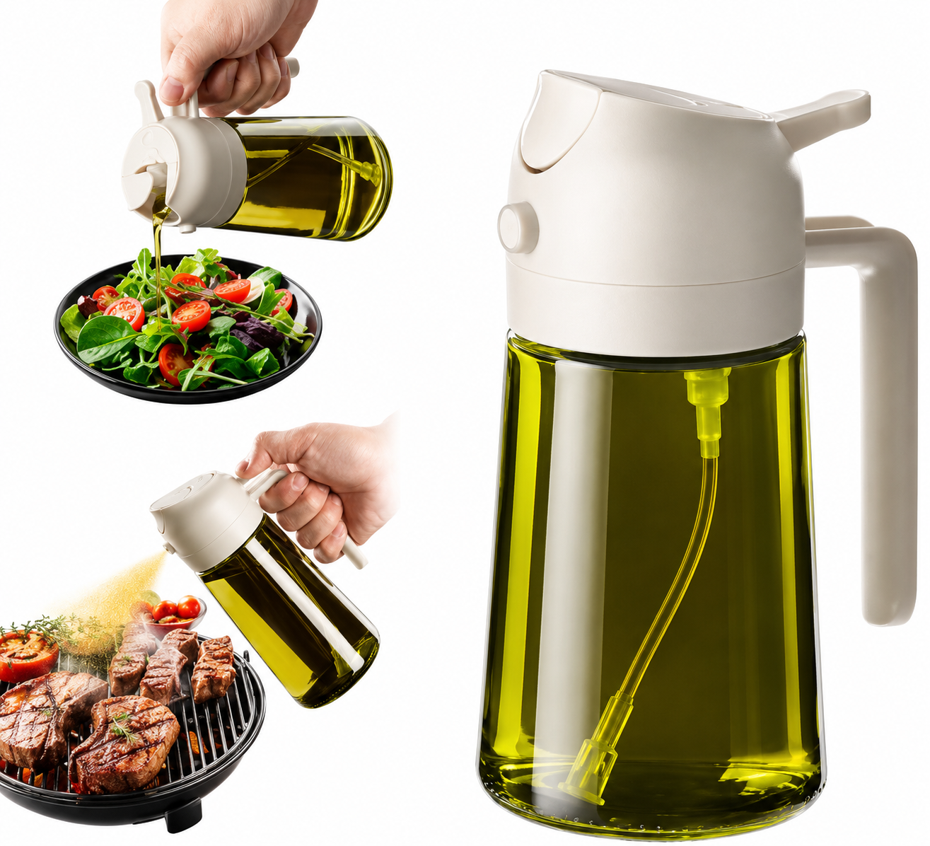 Premium 2-in-1 Oil Sprayer