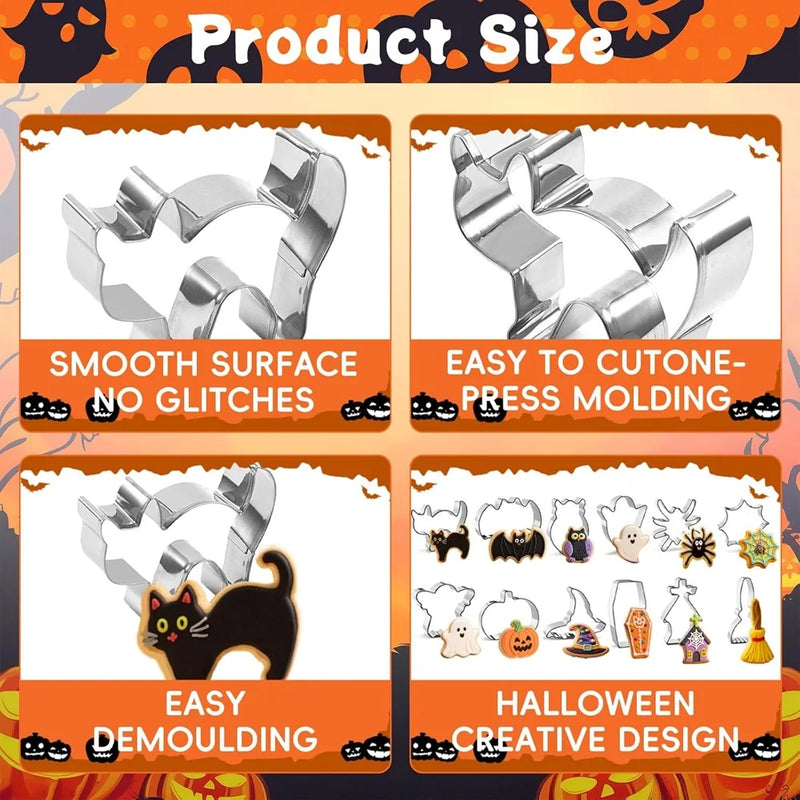 Halloween Cookie Cutter Set