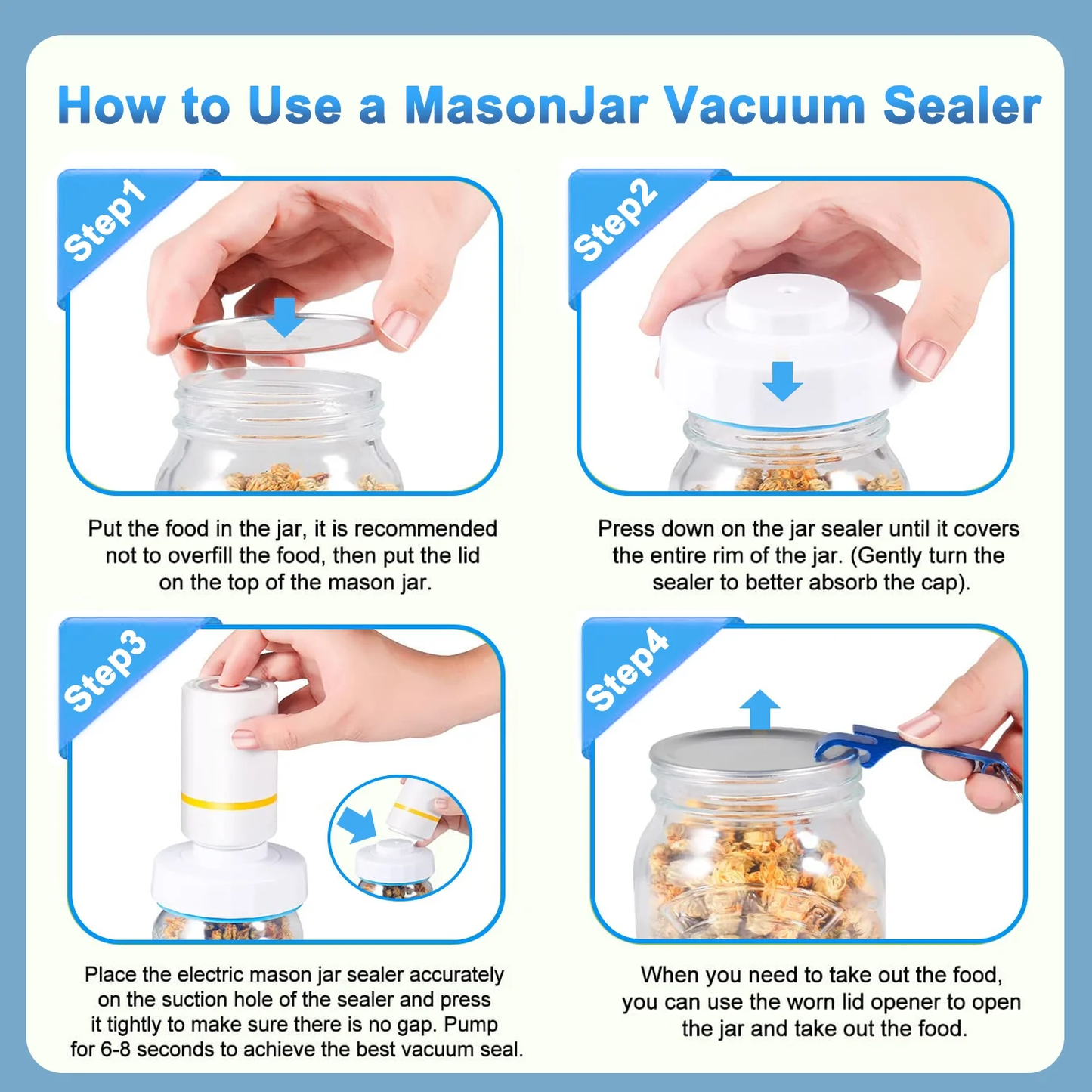 Electric Jar Vacuum Sealer