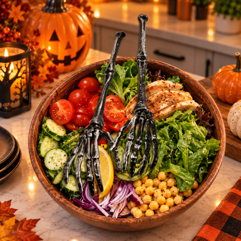 Skull Claw Serving Spoons