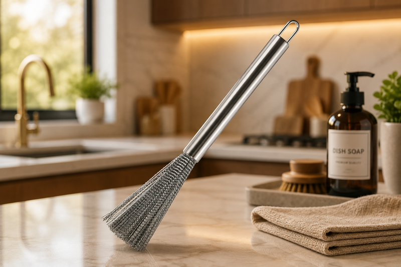 Stainless Steel Dish Scrubber