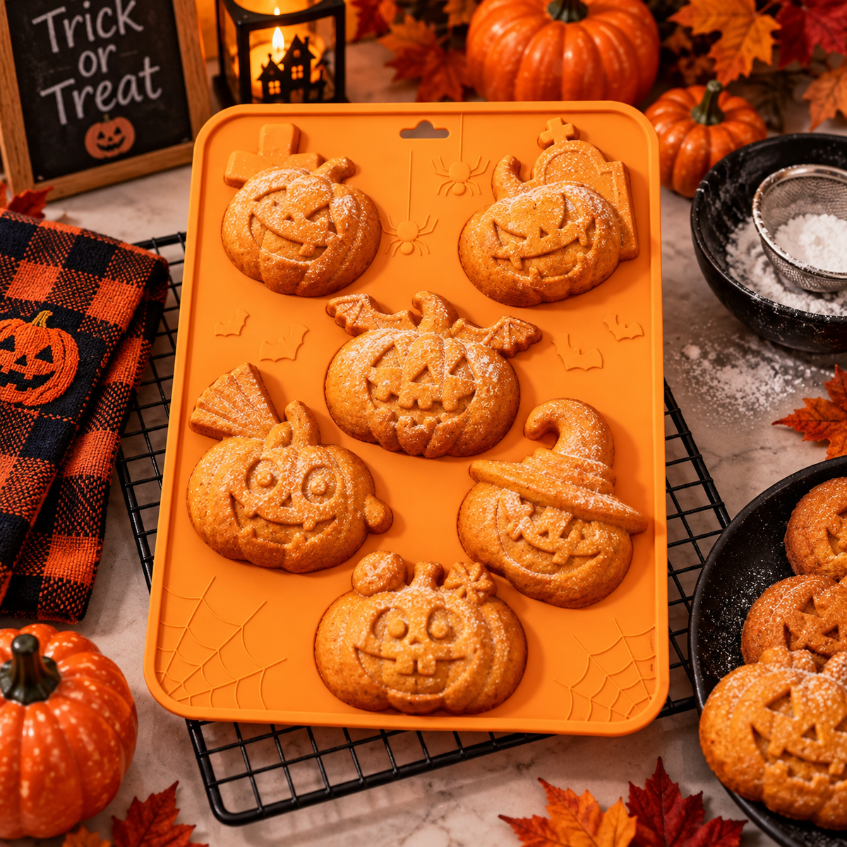 Pumpkin Silicone Baking Mold